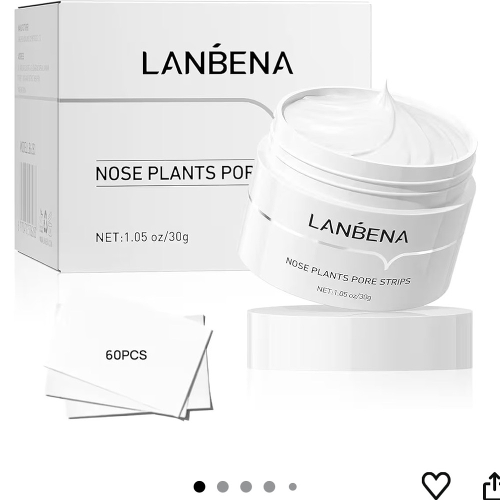 LANBENA Blackhead Remover Mask for Nose & Face, Blackhead Removal Kit 1.05oz
